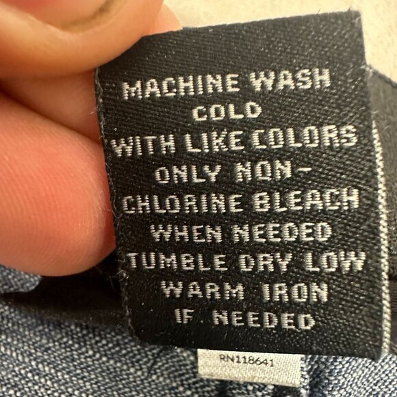 Venezia Lane Bryant Women's Blue Straight-Leg Jeans Size 22S - Picture 4 of 4